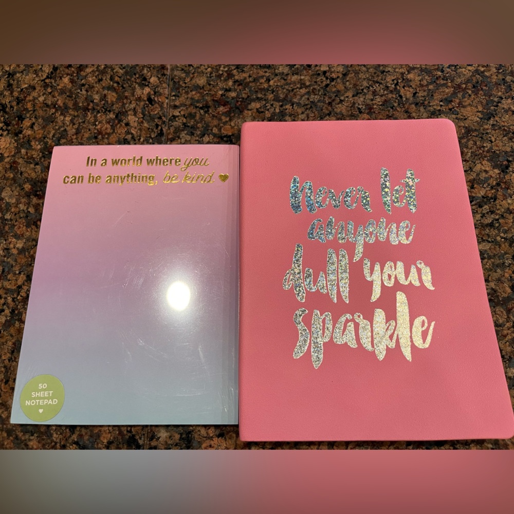 Tracy Elliott Sparkle Journal and Notepad